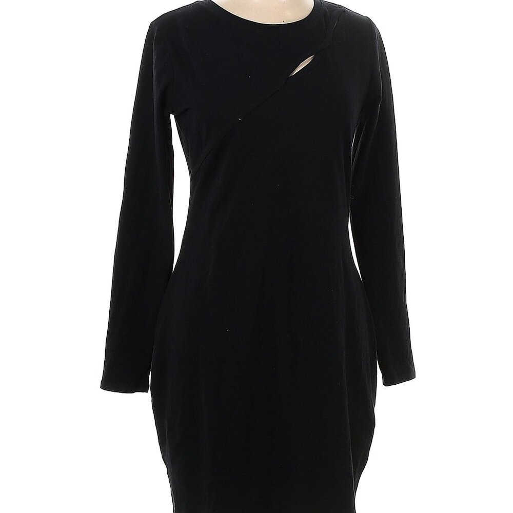 NEW WILD FABLE SEXY BLACK MINI BODYCON DRESS! SIZE L